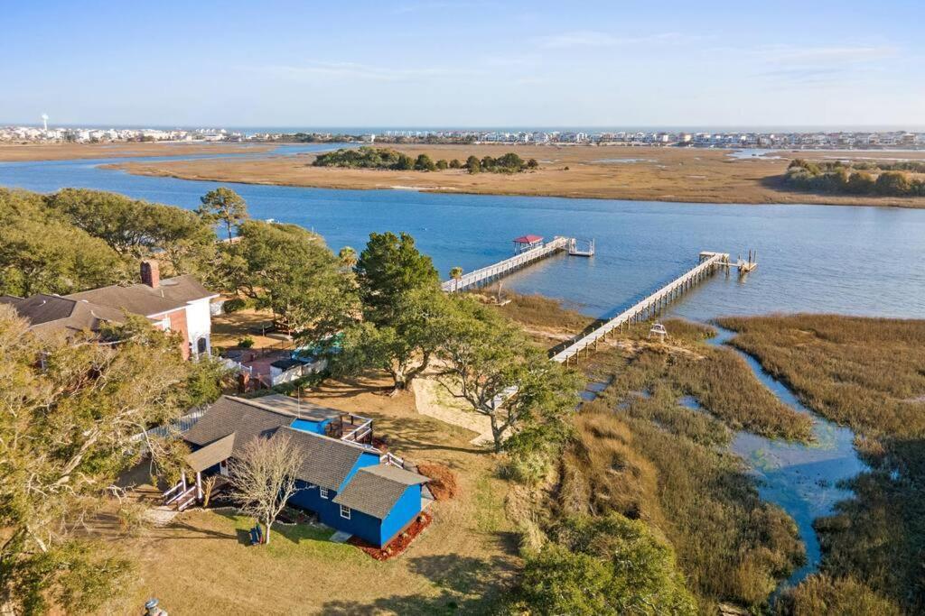 Dolphin Cove - Whole Waterfront House With Dock Villa Ocean Isle Beach Dış mekan fotoğraf
