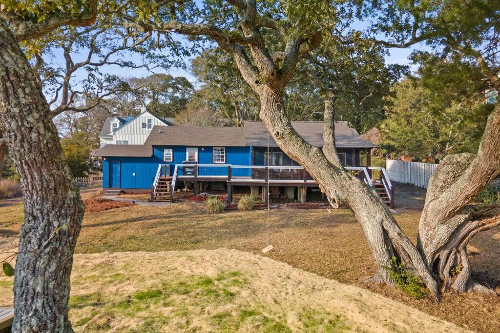 Dolphin Cove - Whole Waterfront House With Dock Villa Ocean Isle Beach Dış mekan fotoğraf