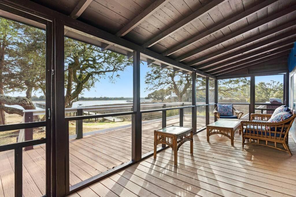 Dolphin Cove - Whole Waterfront House With Dock Villa Ocean Isle Beach Dış mekan fotoğraf