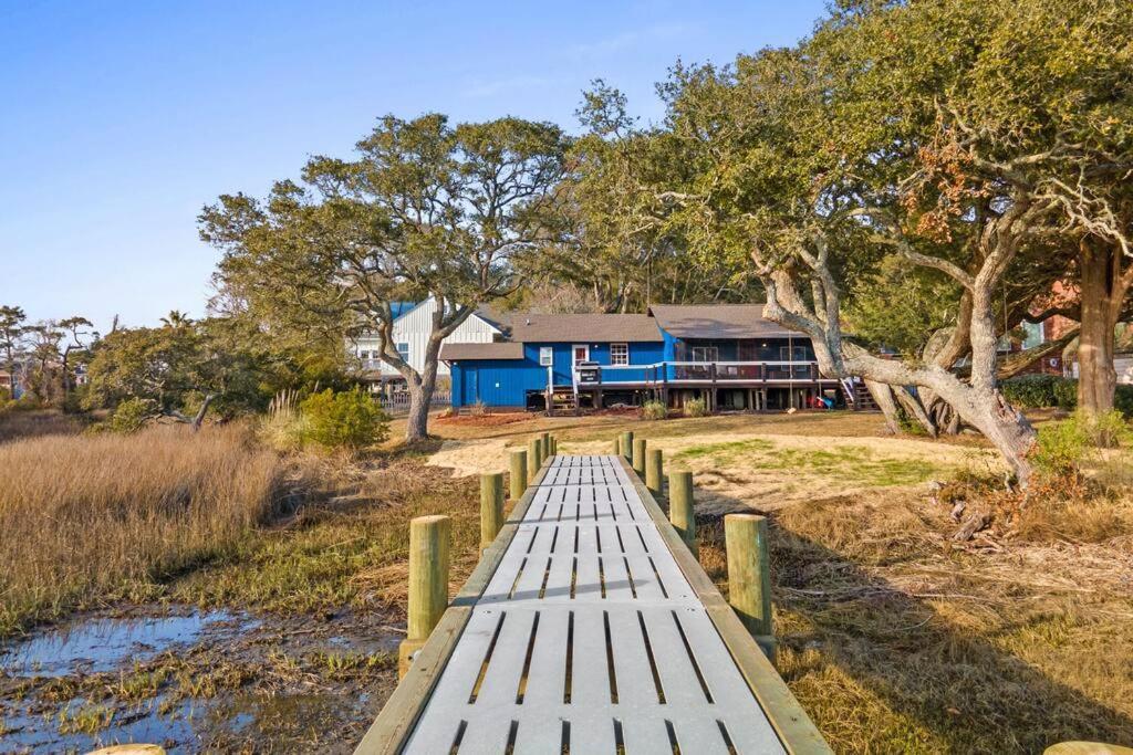 Dolphin Cove - Whole Waterfront House With Dock Villa Ocean Isle Beach Dış mekan fotoğraf